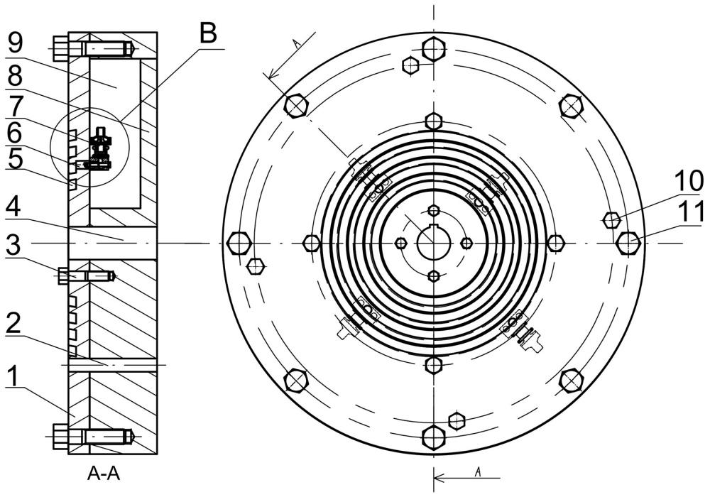 一種砂輪動(dòng)平衡裝置