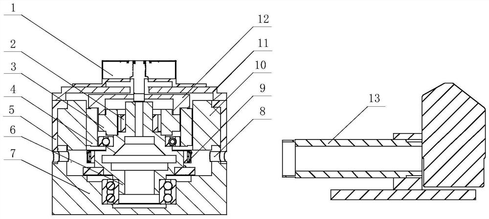 基于轉(zhuǎn)角互逆的軸角編碼器全量程精度檢測(cè)裝置