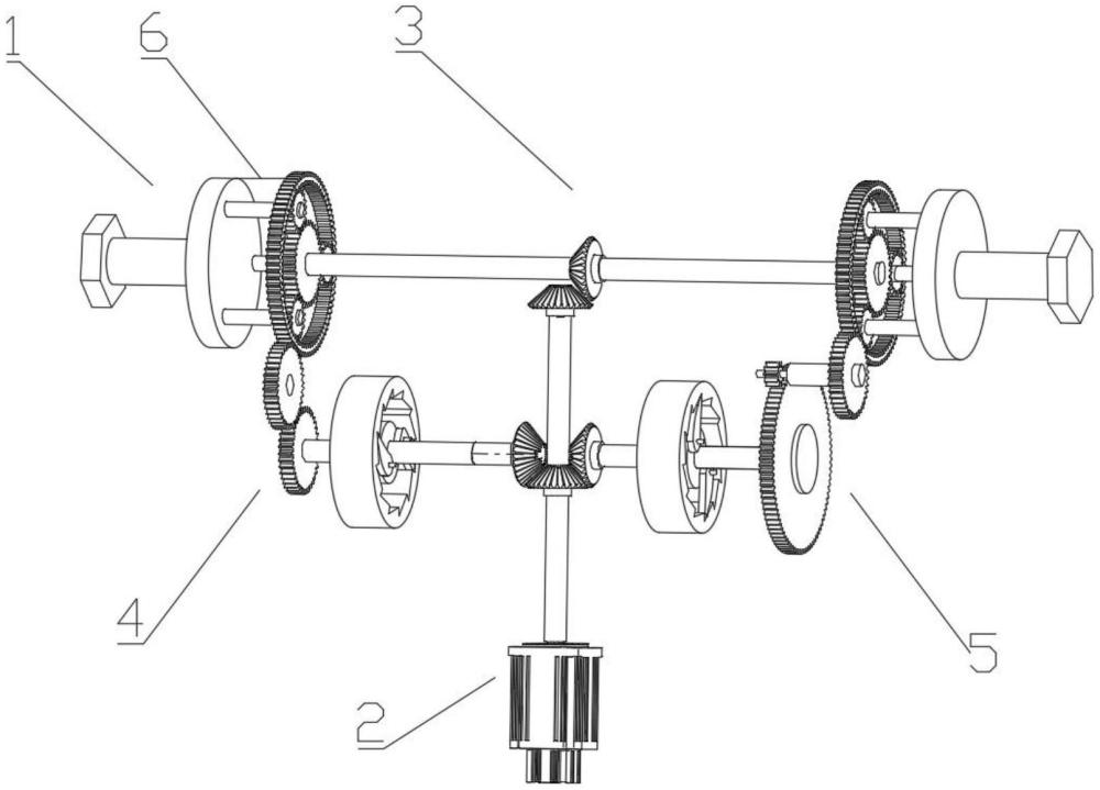 用于電傳動(dòng)履帶車(chē)輛的傳動(dòng)裝置
