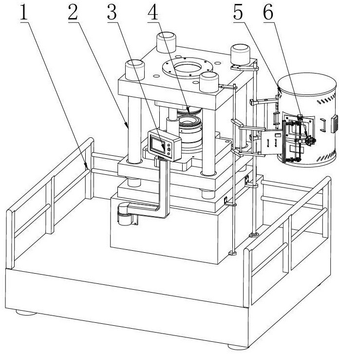 一種基于杯突試驗高溫加熱轉(zhuǎn)移的一體化裝置
