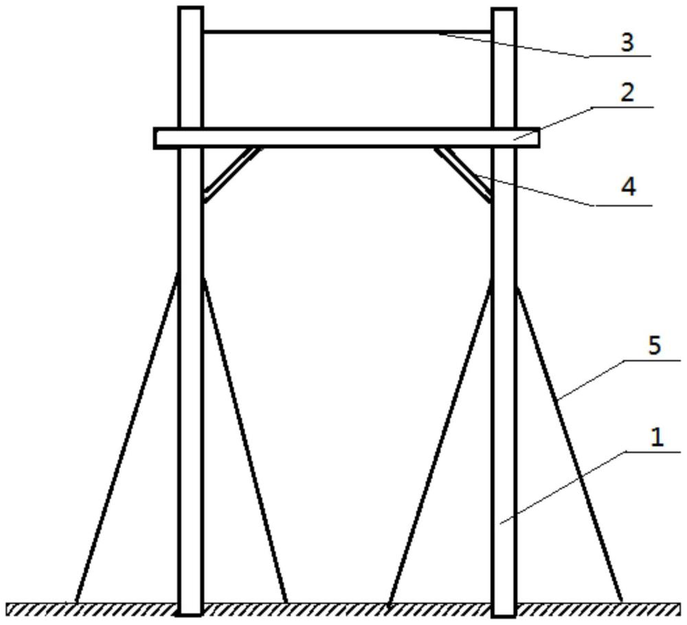 一種雙柱式禽類永久招引巢體及其安裝方法