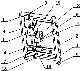 一種防扯背的病床起坐機構(gòu)