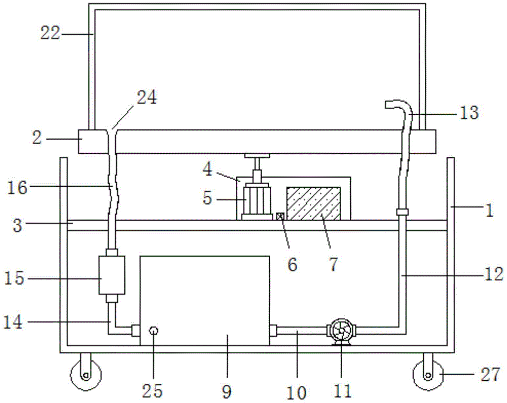 一種園林景觀展示裝置