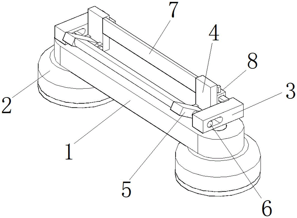 一種玻璃吸附式夾取裝置