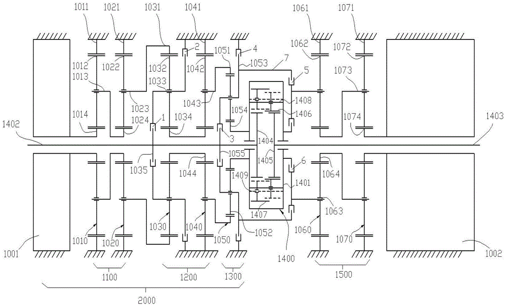 一種帶有轉(zhuǎn)矩定向分配功能的雙電機(jī)耦合驅(qū)動(dòng)橋